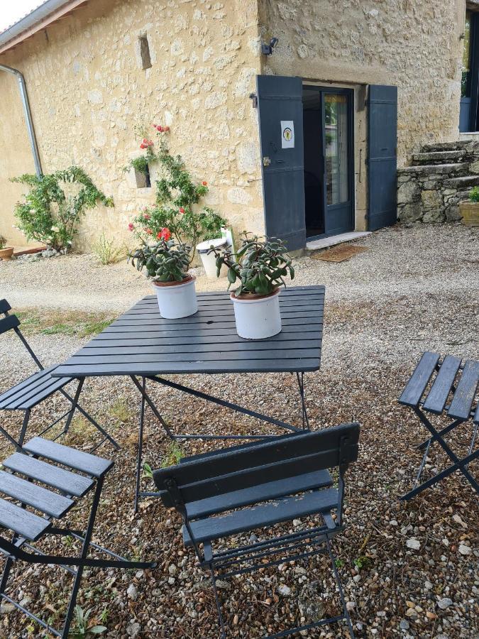 Charmant Logement A La Campagne Gazaupouy Exterior foto